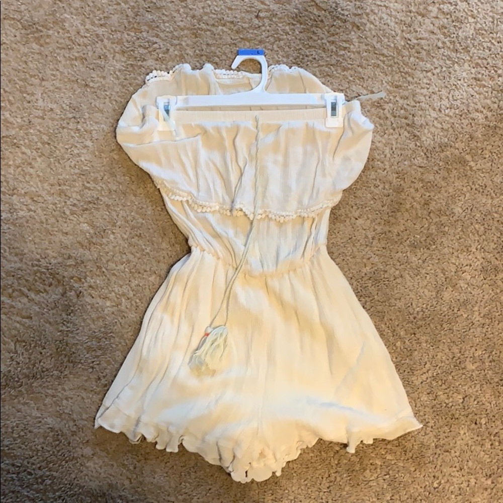 Cute cream romper